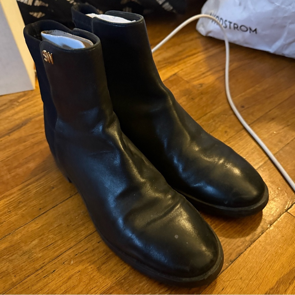 Stuart Weitzman Ankle Chelsea Boots